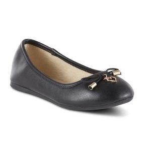 Girls Black Flats